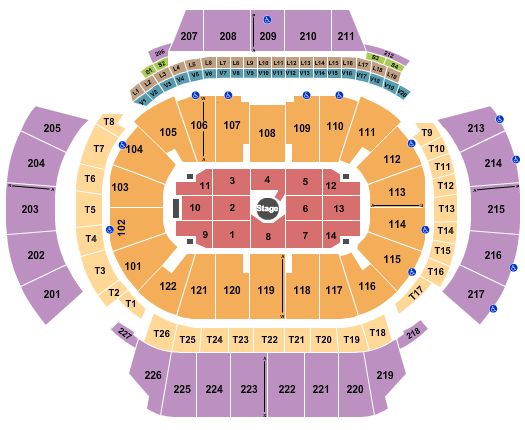 State Farm Arena Nate Bargatze Seating Chart